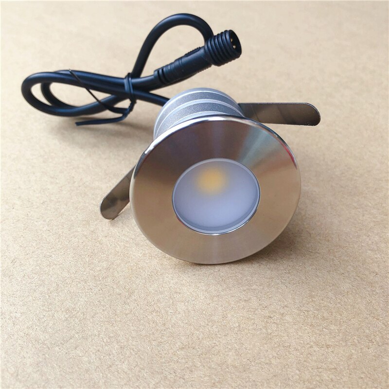 1pcs IP67 3W CREE LED Recessed Deck Floor Light Outdoor Waterproof Garden Underground LED Light Lamp Ground Landscape Lighting