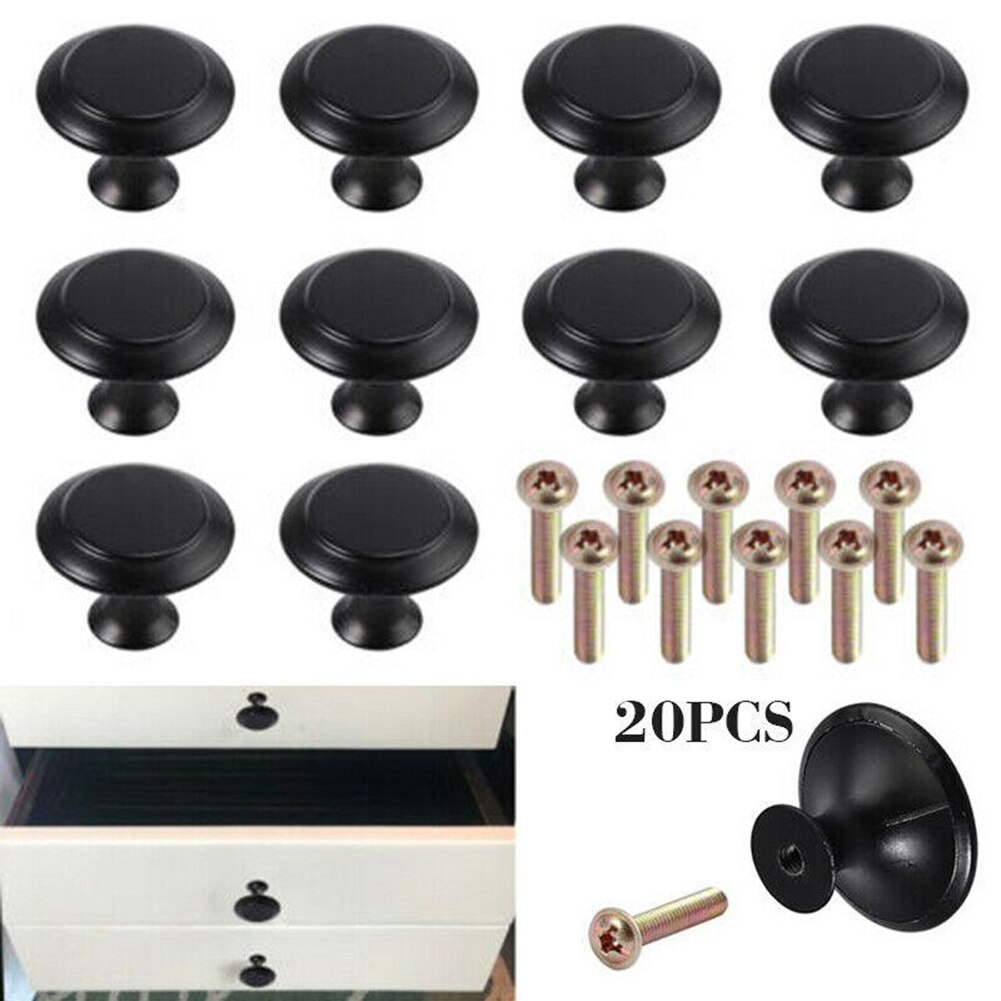 20Pcs Deurknoppen Thuis Kabinet Handles Kast Lade Keuken Pulls Duurzaam Keukenkasten