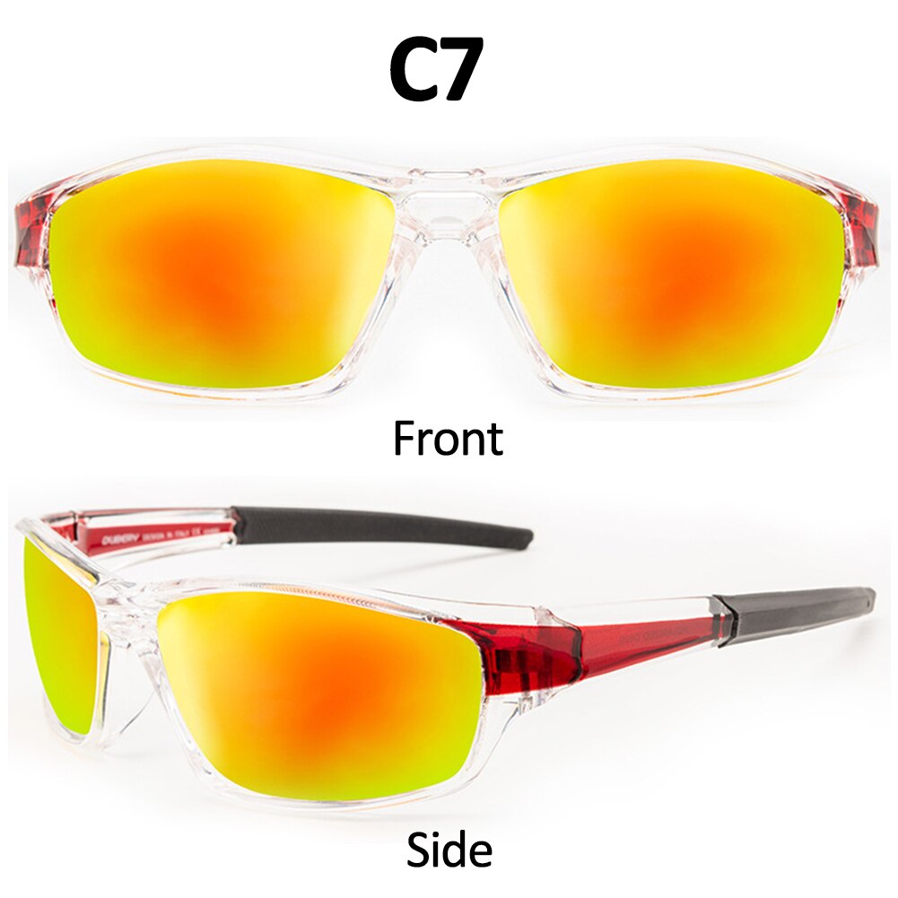 Gepolariseerde Zonnebril Rijden Sport Zonnebril Wandelen Goggle Vissen Bril UV400 Vrouwen Mannelijke Shades Reizen Brillen: C7