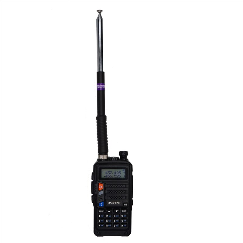Antenne télescopique de NA-777S à Gain élevé de l'antenne VHF 103-136 MHz de tige de SMA-F de 174 cm pour le UV-5R de Baofeng UV-82 BF888S UV9Rplus talkie-walkie