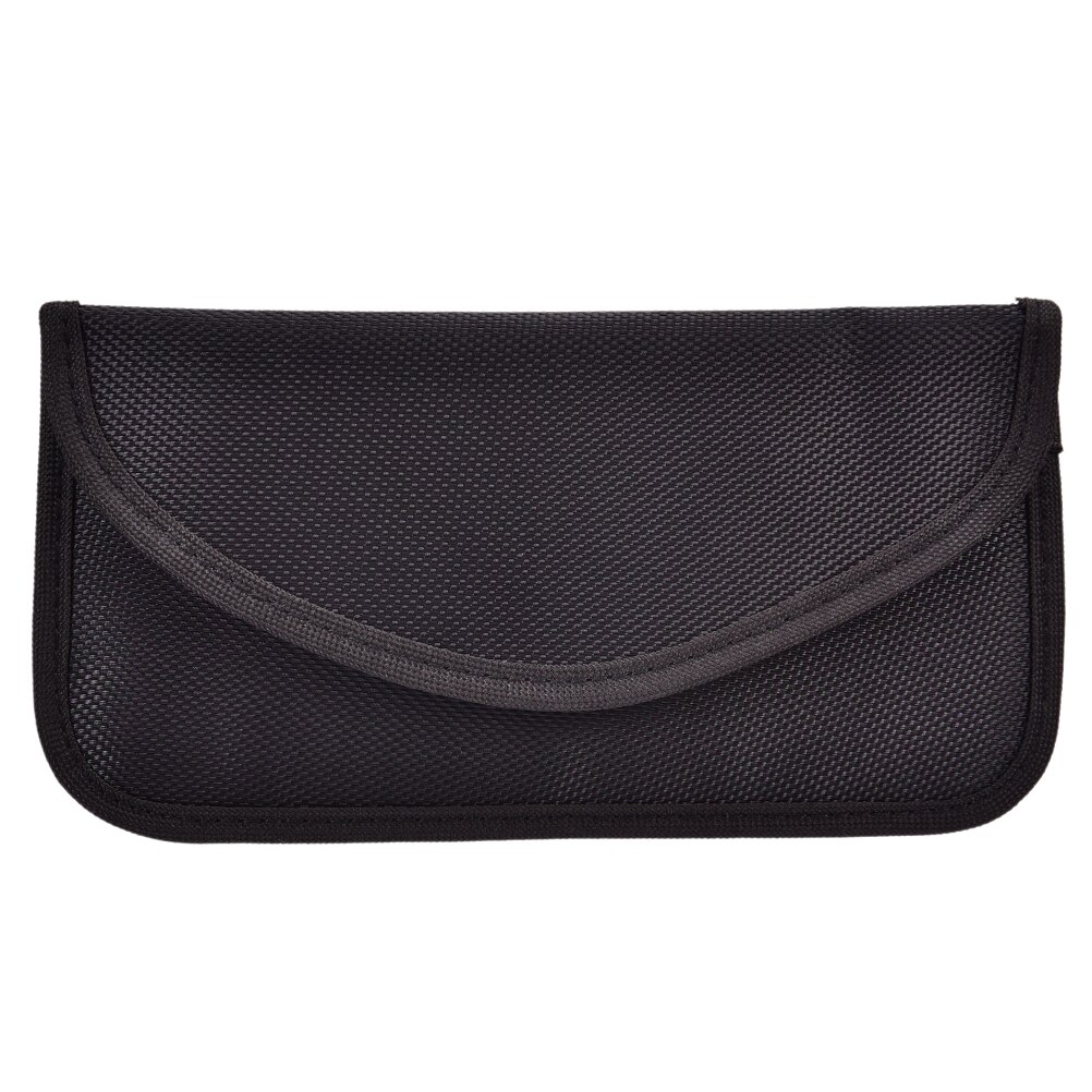 Blindagem blocker saco do telefone celular sinal rf blindagem saco caso bolsa anti radiação sinal: Black