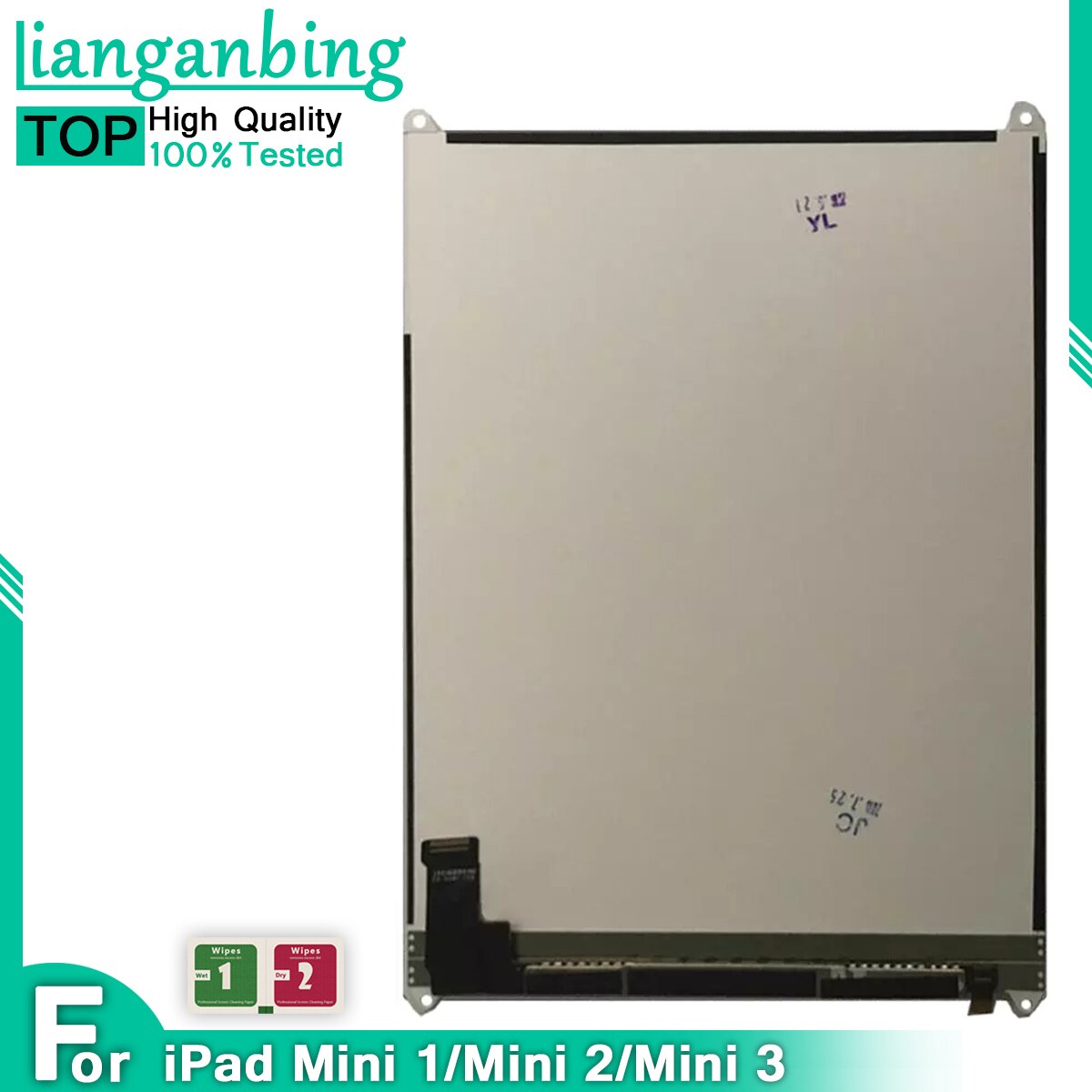 Recambio de pantalla LCD Original para iPad Mini 1, A1432, A1454, A1455, A1489, A1490, A1491, Mini 3, A1599, A1600, A1601