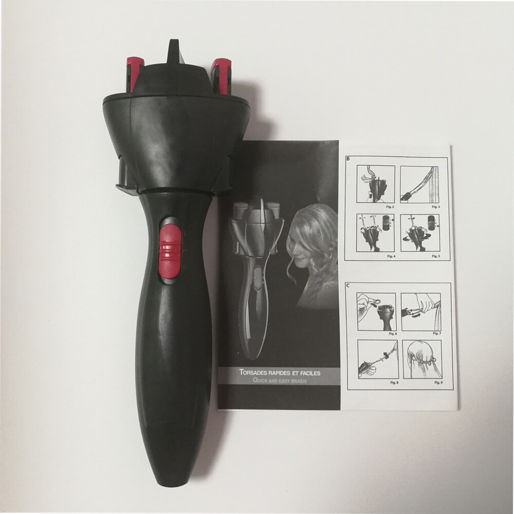 Máquina trenzadora de Cabello eléctrica, dispositivo de tejer, herramienta de estilismo para el Cabello