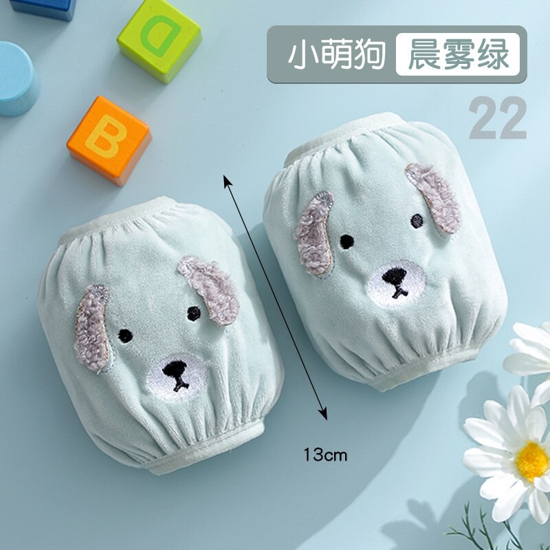 Baby Mouw Herfst En Winter Leuke Cartoon Kind Manchet Jongen En Meisje Kind Antifouling Mouw Mouwen Baby Mouw: 22