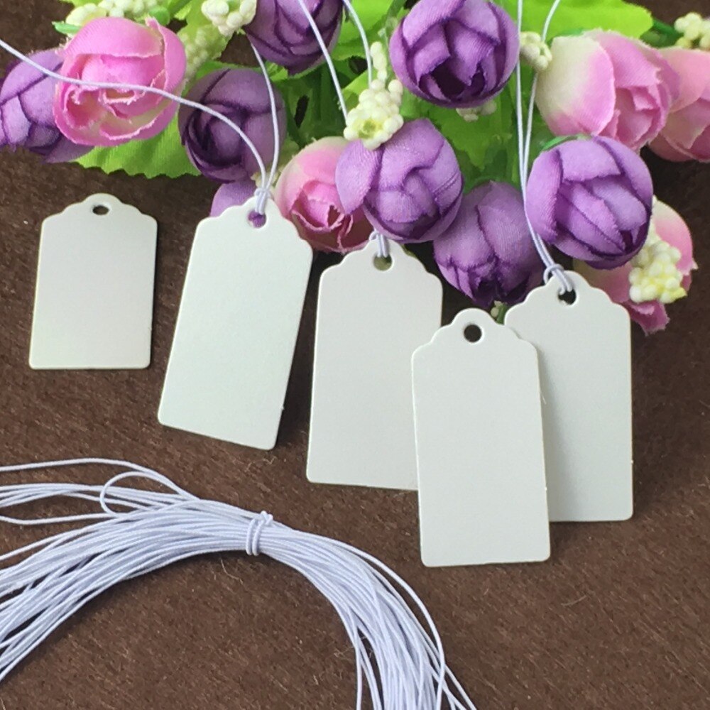 Tarjetas de papel de boda diy, etiquetas colgantes de papel Kraft, etiquetas de precios, etiquetas de embalaje para , caja, joyería, ropa, flores, plantas, 200 piezas