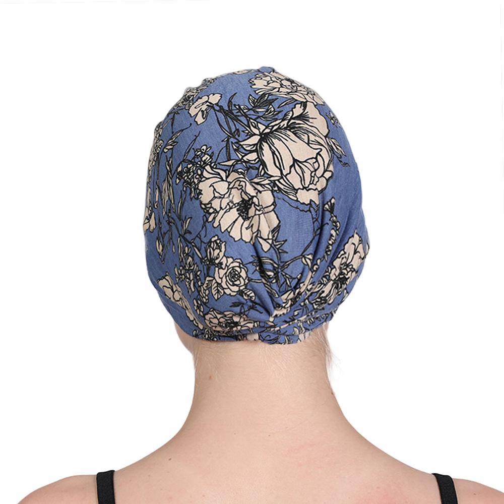 Muslimsk huvudbonad arabisk huvudomslutning turban femme musulman islamisk huvudduk turban huva för kvinna bomullstryck inre hijabkepsar