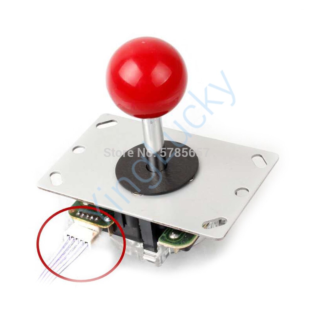 50Pcs Arcade SANWA Joystick wire harness Joystick 20cm 5Pin Cable For Sanwa Joystick Jamma arcade PC/PS2/PS3/XBOX to USB Encoder