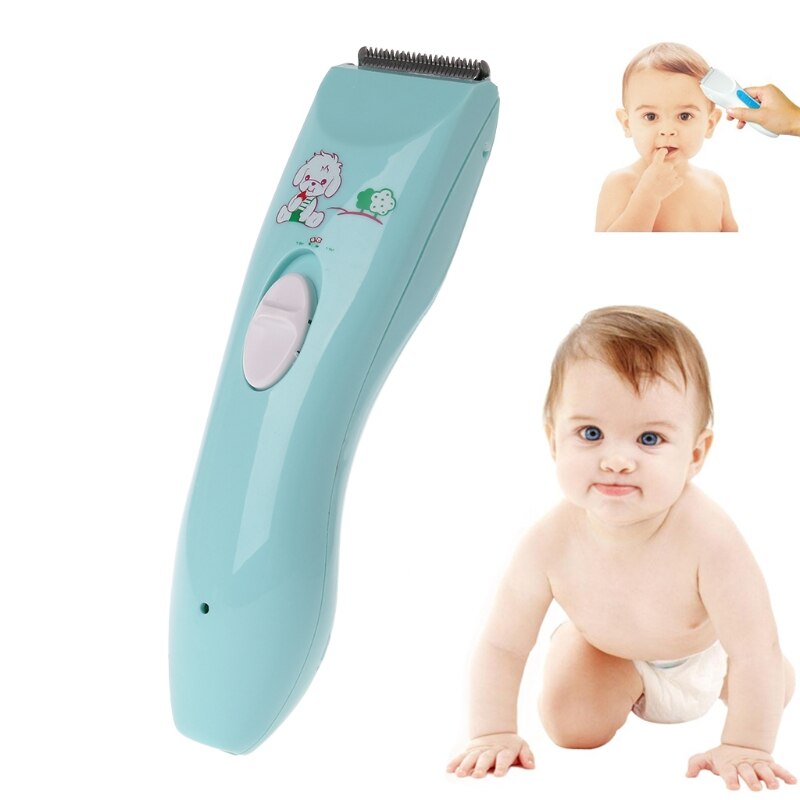 1 Set Rechargeable Limited Comb Baby Hair Trimmer Electric Silent Clipper Shaver