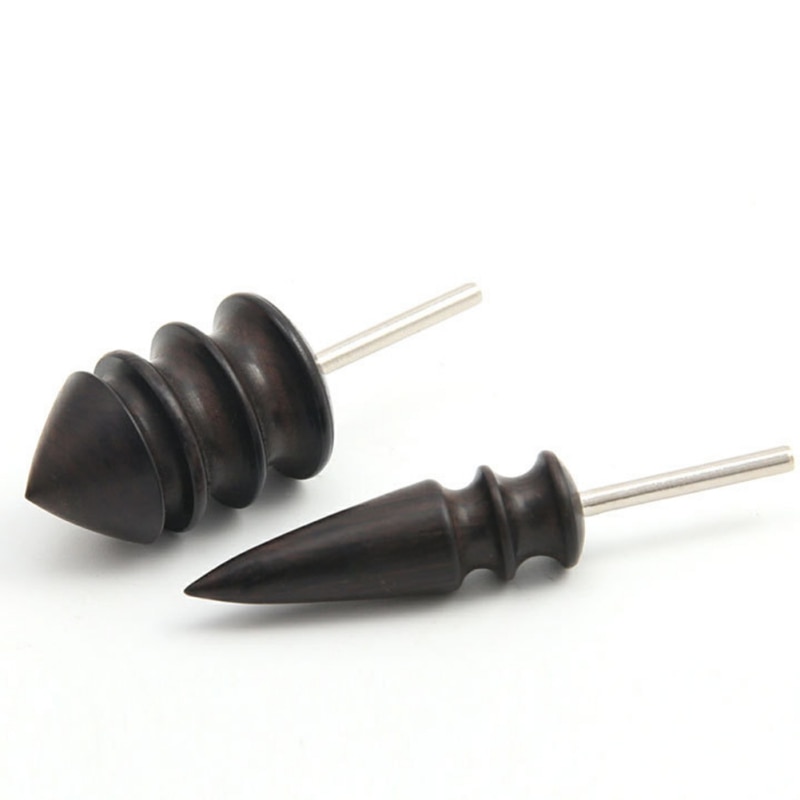 Ferramenta de couro Borda Vigarista Elétrica Polimento Flat/Apontou Cabeça Sândalo Couros Craft DIY Ferramentas Brunidor de Ponta Moagem Haste