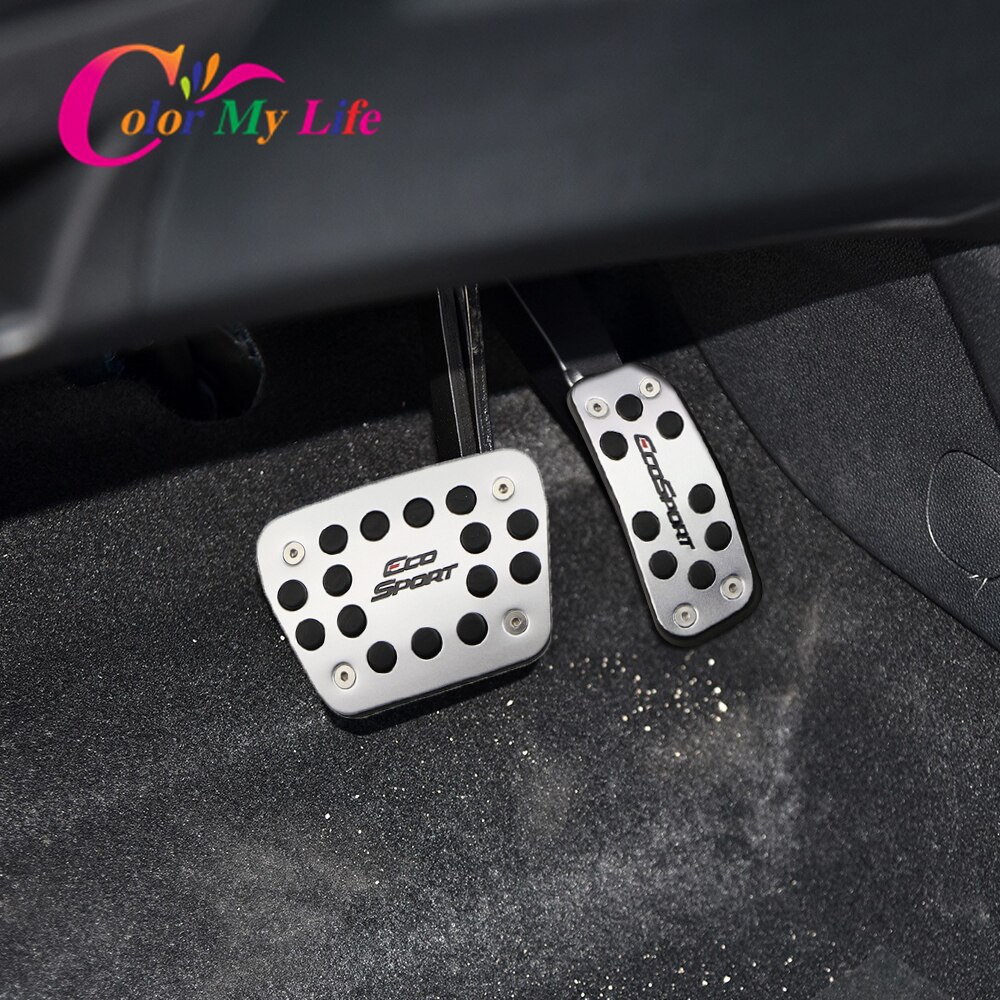 Car Accelerator Gas Brake Pedal Clutch Pedals Covers AT/MT for Ford Ecosport Accessories