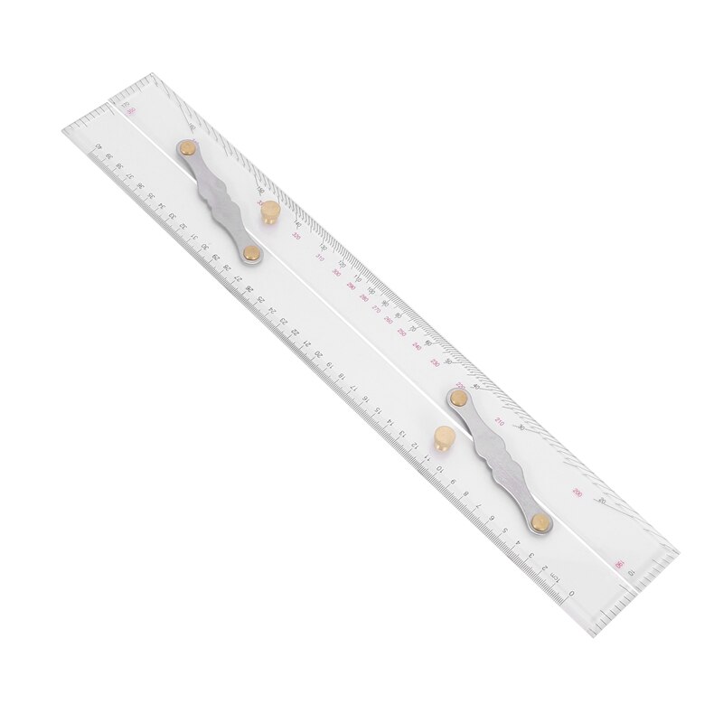 Marine Ruler Parallel Ruler Nautical Charts Parallel Ruler Mapping Points to Pull Parallel Ruler 450MM