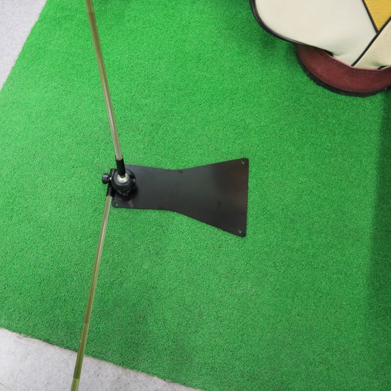 Upgrade Golf Swing Plane Trainer Perfector Plate 360 Degree Adjustable Alignment Stick Base Training Aids