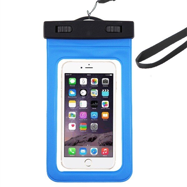 Sigillato Universale sacchetto Impermeabile Subacquea del Sacchetto del telefono per il iphone 5 6 7 8 X Samsung Xiaomi 5 s 6 Huawei per il iphone 6 6 s 7 8 caso: Blue