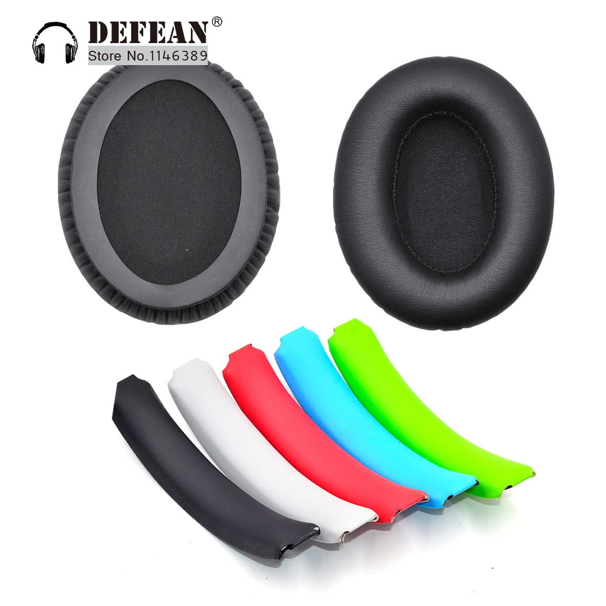 Replacement headband & ear pads Cushion for Mpow 059 Wireless Bluetooth Headset