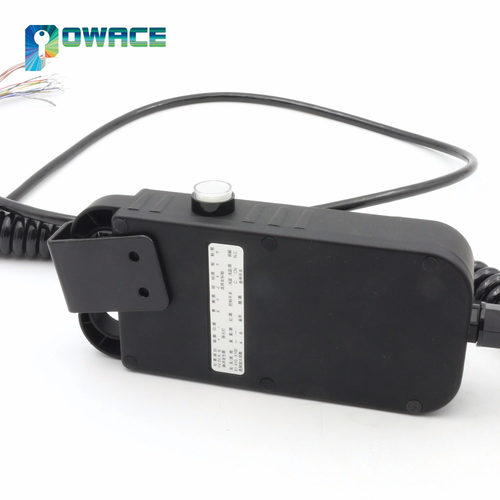 [EU] 4 Axis Hand Wheel MPG Universal Pendant Handwheel with Emergency Stop CNC Router