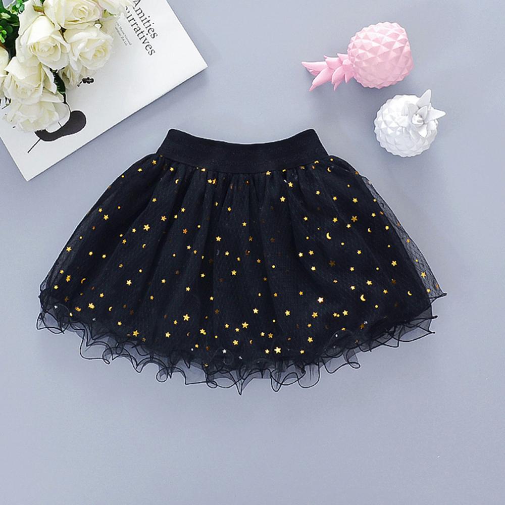 2020 new children's ballet dance skirt children sequin mesh tutu skirt frill skirt 3M-3Y Sequins sparkle skirt
