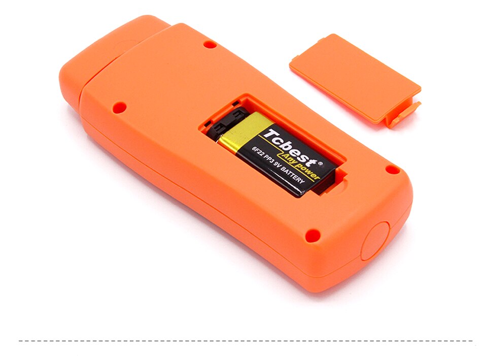 Højpræcision digital elektrisk fugtmåler træ træ planke luftfugtighed fugtindhold tester måler med 11mm sonde  vc2ga