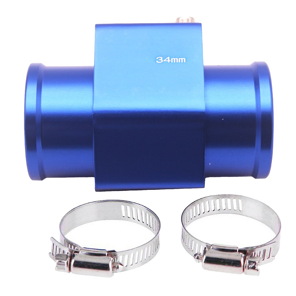 Wasser Temperatur Anzeige Kühler Schlauch Sensor Adapter Anschluss Rohr 34mm