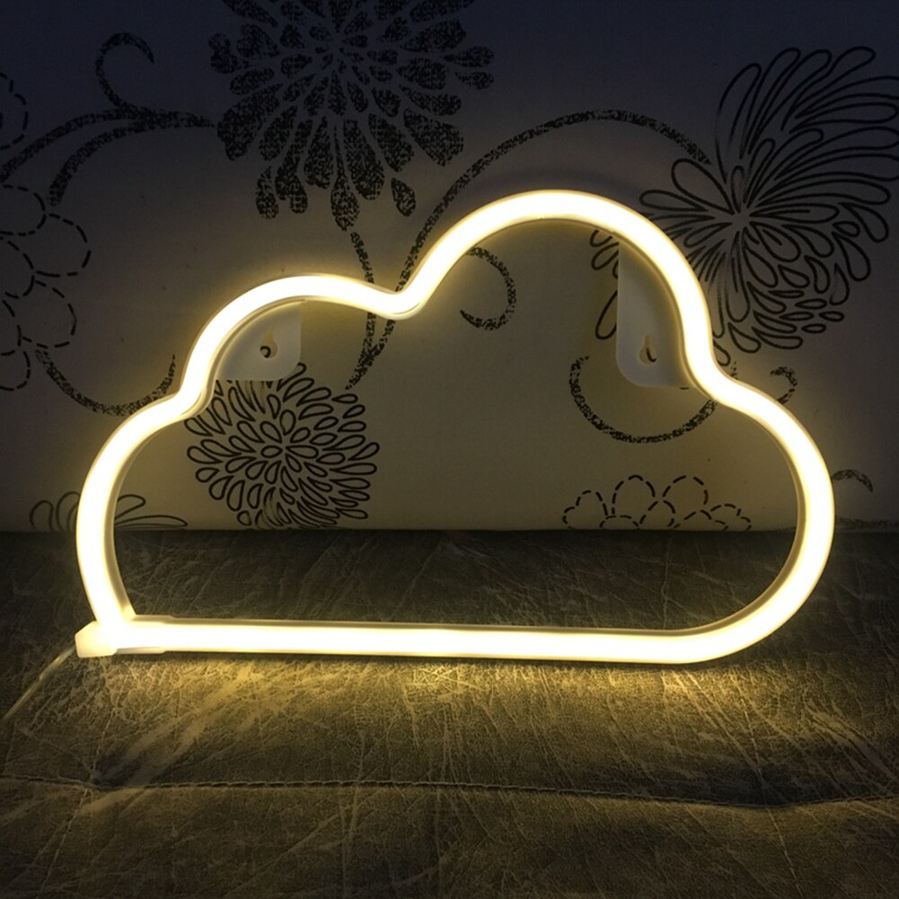 Cool hult flamingo hjerte ananas form bryllupsfest nat lys indretning neon lampe