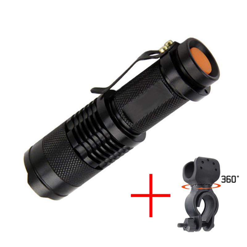 Fiets Licht 7 Watt 2000 Lumen 3 Mode Bike Q5 Led Fietsen Front Light Fietsverlichting Lamp Torch Waterdichte Zaklamp: Paars