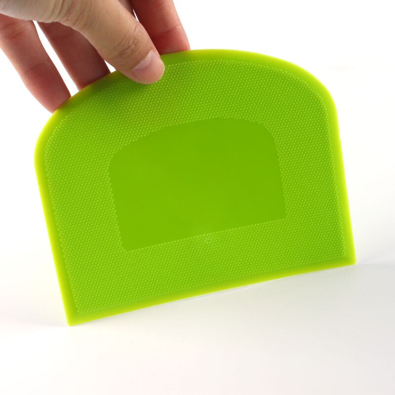 Plastic Scraper Cake Cutter Cream Dough Bench Spreader Cutter Kitchen Tools Home QJS Shop