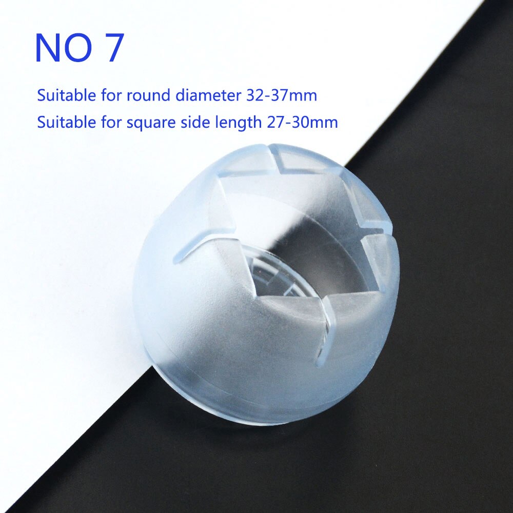 4 Stks/partijen Tafel Stoel Been Mat Siliconen Antislip Stoel Been Caps Voet Bescherming Cover Pads Houten Vloer Protectors 12/24/32Pcs: NO.7