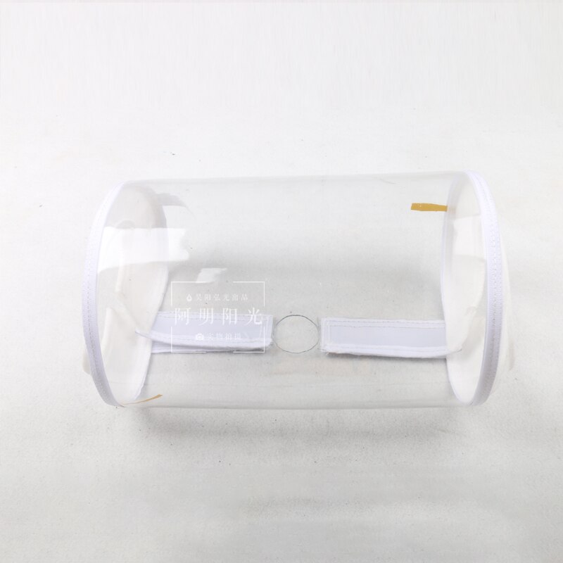 Transparent PVC valve guard pvc safety spray shields flange guards cover with flange protection cover china