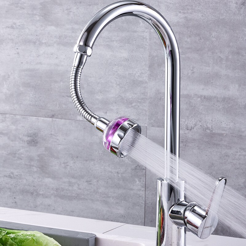 360 ° Rotatie Keukenkraan Badkamer Kraan Beluchter Waterbesparing Hoge Druk Nozzle Tap Adapter Badkamer Sink Spray Douche