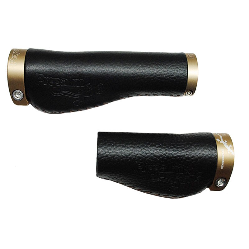 Fiets Grip Vintage Lederen Vlees Bal Vervormd Grip Comfortabele Fiets Accessoires Fiets Mountainbike Lederen Grip: B