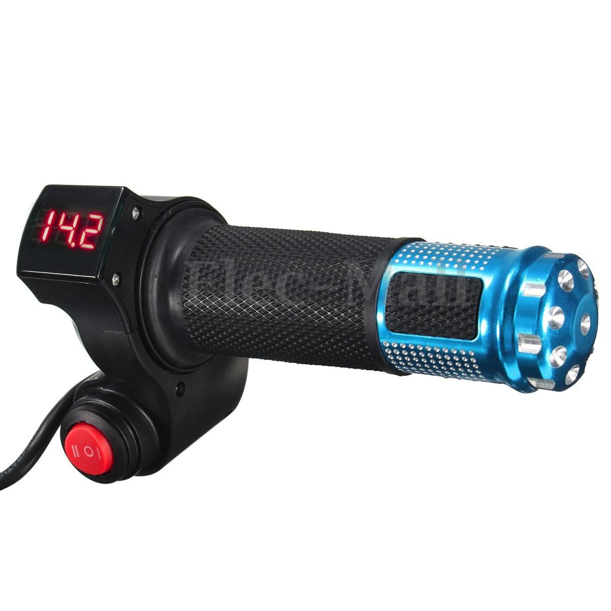 12-48V E-Bike Elektrische Scooter Gashendel Met Digitale Spanning Indicator(4.8)