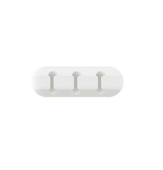 Kabelhouder Chips Siliconen Flexibele Kabelhaspel Draadorganizer Houder Snoerbeheer Clip voor USB Oortelefoon Laptops PC Muis: Goud