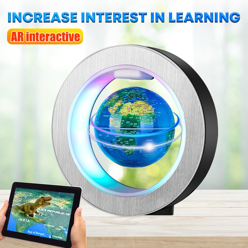 Led Möbel Globe Magnetische Schwebender Globus Licht Welt Karte Rotierenden Nacht Lampe Kinder Neuheit Ball Licht Lampe