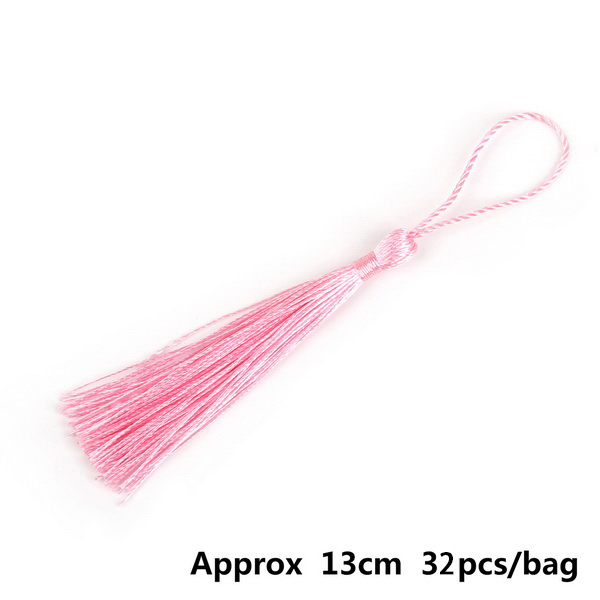 Vorhang Quasten Polyester Quasten 13cm seide quasten Dekorative quasten DIY für handwerk Vorhang Schmuck Volant Zubehör