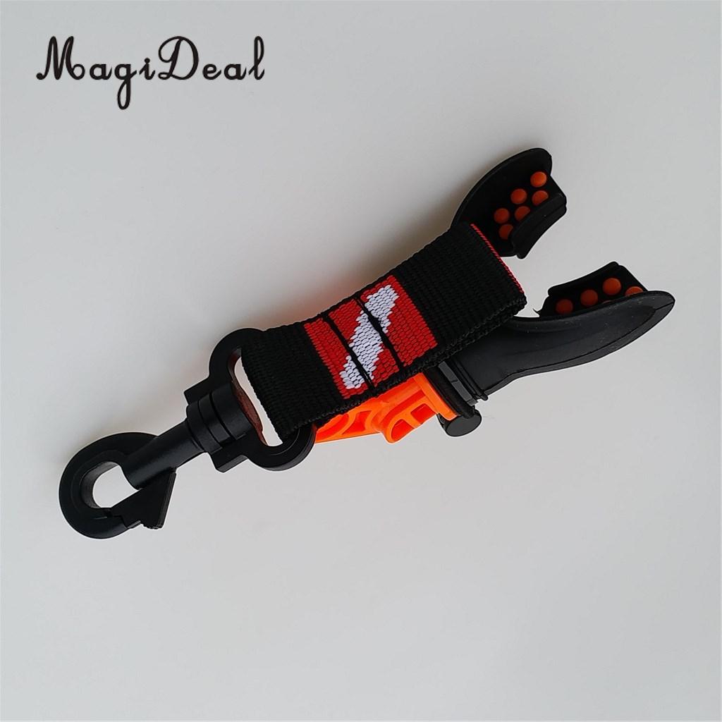 MagiDeal Scuba Diving Diver Swimming Fin Mask Camera Torch Holder Lanyard Webbing Strap Belt Clip - Durable & Compact: HY 13