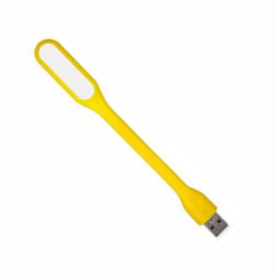USB LED Light Emergency Lamp Flexible Bendable Reading Book Light Portable Mini Night Light for Power Bank Computer PC Laptop: Yellow