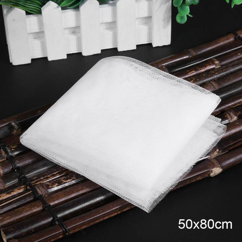 Vit nylon filter mesh tyg tyg vatten flytande stam polyester tyg nål nätverktyg