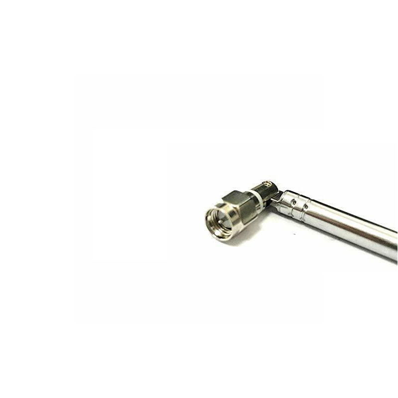 760mm SMA Male Connector Telescopic Aerial Antenna RTL SDR antenna ham radio hf antenna |HackRF one antenna for DAB AM HF FM