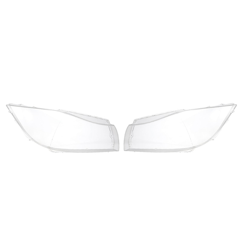 A Pair Car Headlight Lens Glass Lamp Lampshade Halogen Lamp Cover Automobiles Headlight Cover Kits For Bmw E90 / E91 2005