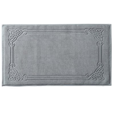 Alfombra de baño de algodón para Hotel, alfombras y tapetes de lujo para el baño del hogar, toalla para pies Jacquard, felpudo antideslizante y grueso, alfombras de bañera absorbentes: gray A 380g