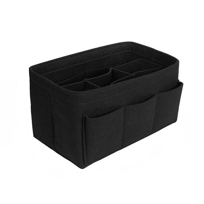 Frauen Filz Tuch Innere Tasche Passt in EinfüGen Handtasche Multi-taschen Kosmetik Taschen Lagerung Und Persönliche Gegenstände Organizer: A