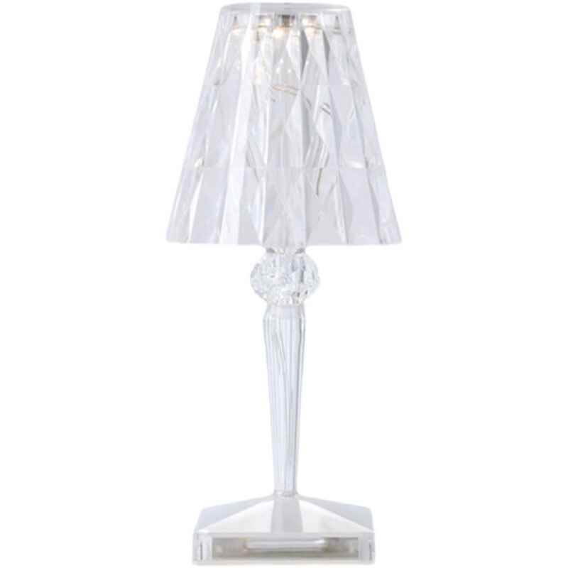 Touch Sensor Diamond Table Lamp Bar Bedroom Bedside Coffee Crystal Led Table Lamp Night Light Acrylic Decorative Lamp