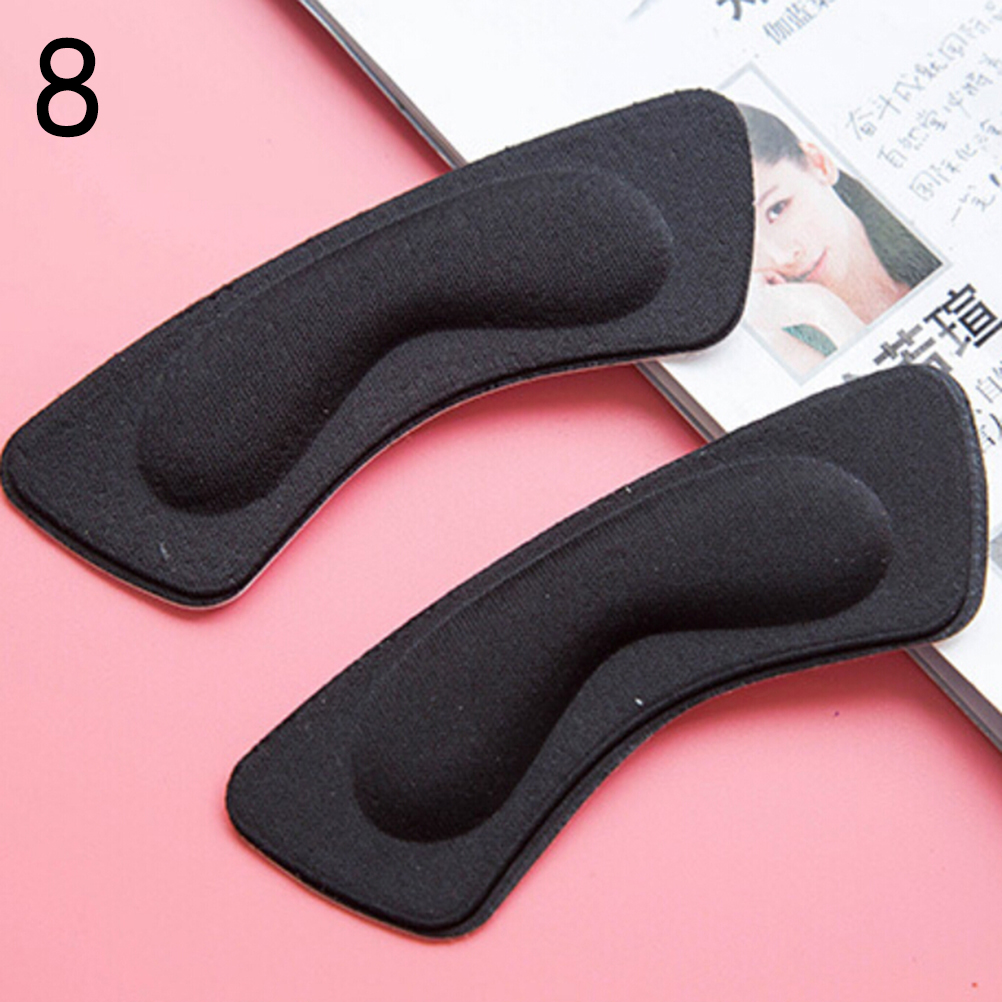 2 stk sko indersål anti-slip pude puder fødder pleje værktøj beskytter til hæle gnide hæl sko indersål indlæg unisex: 8