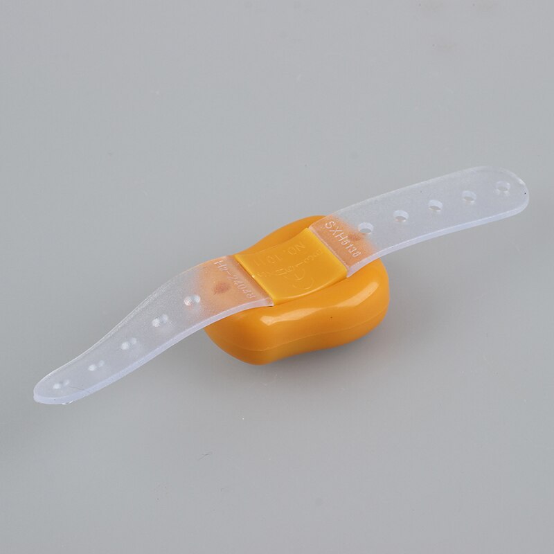 ! Mini compteur de comptage de main de doigt d'affichage numérique électronique d'affichage à cristaux liquides-Orange