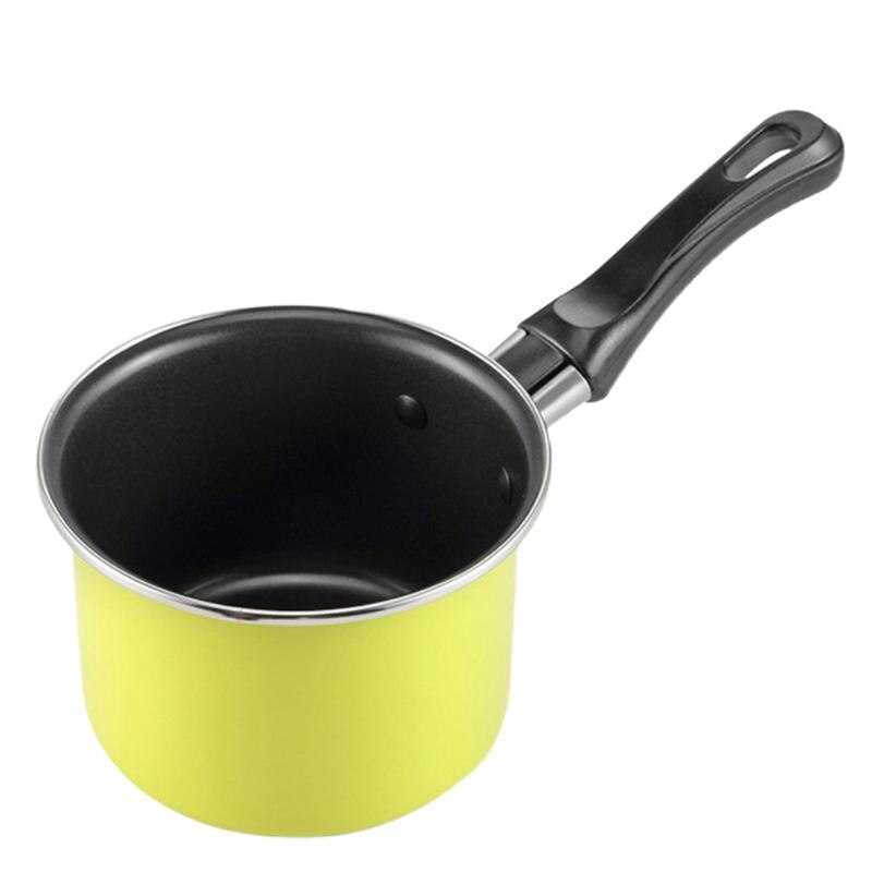 Practical Milk Stockpot Non-Stick Milk Pan Mini Kitchen Cooking Pot Kitchen Cookware