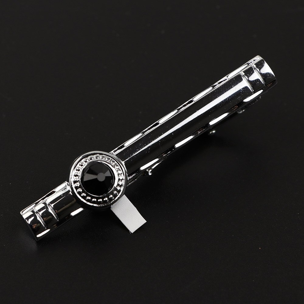 Brand Tie Clip Sieraden Eenvoudige Emaille Mens Business Luxe Bar Pinch Sluiting Tie Pin: 11