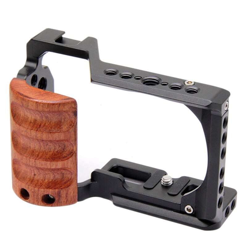 Support de stabilisateur de caméra avec Extension de poignée, trous filetés ZV-E10, plaque à dégagement rapide, pour Sony 1/4: Default Title