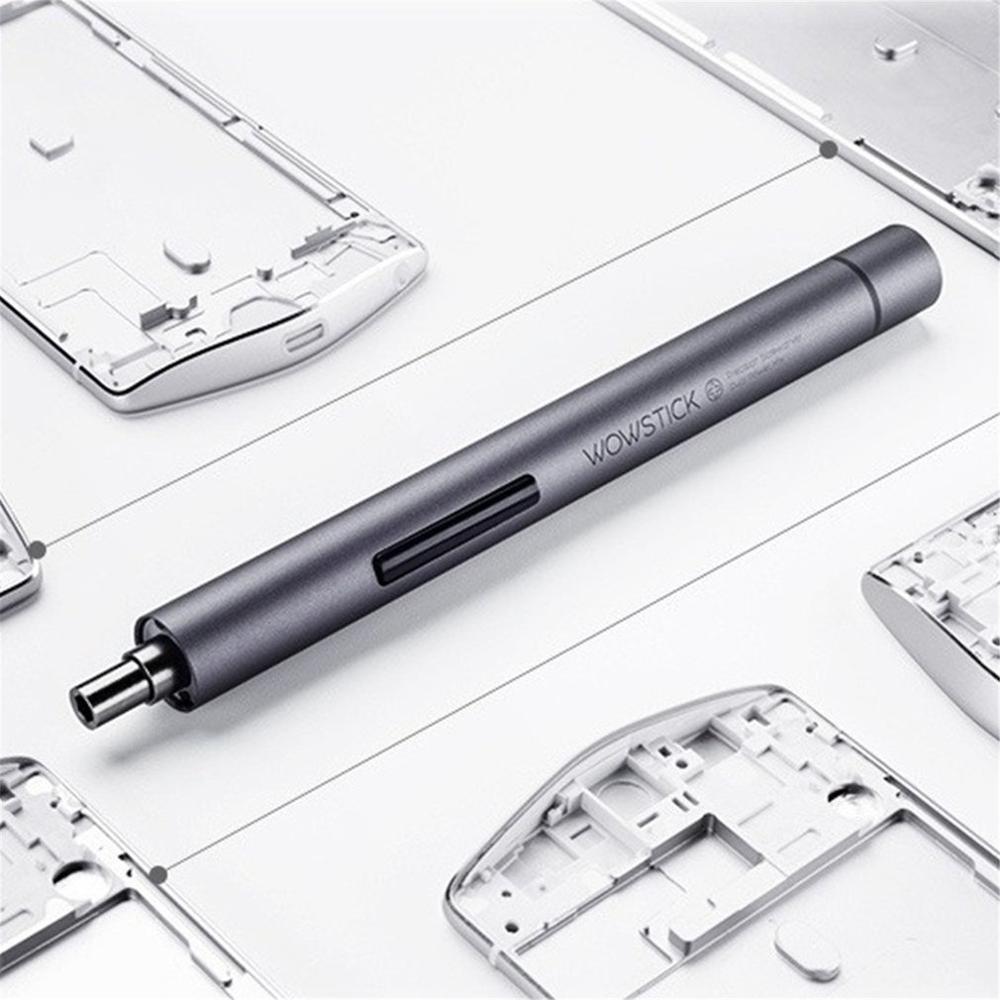 WOWSTICK 1F+ Mini Electric Screwdriver Rechargeable Cordless Power Screw Driver Kit With LED Light Lithium Battery