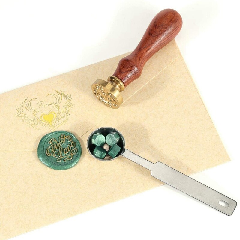 Zegellak Kralen, 200 Stuks Wax Seal Kralen, wax Seal Kit Groene Lakzegel Voor Wax Stempel Afdichting En Brief