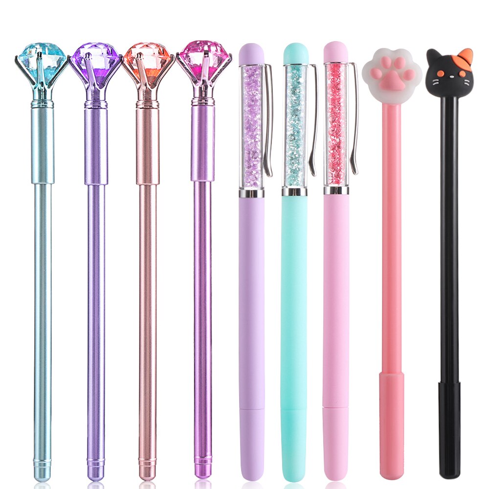 5D Crystal Cartoon Kat Klauw Pennen 5D Diamant Schilderen Point Boor Pen Diy Ambachten Naaien Borduren Tool Kruissteek Accessoires