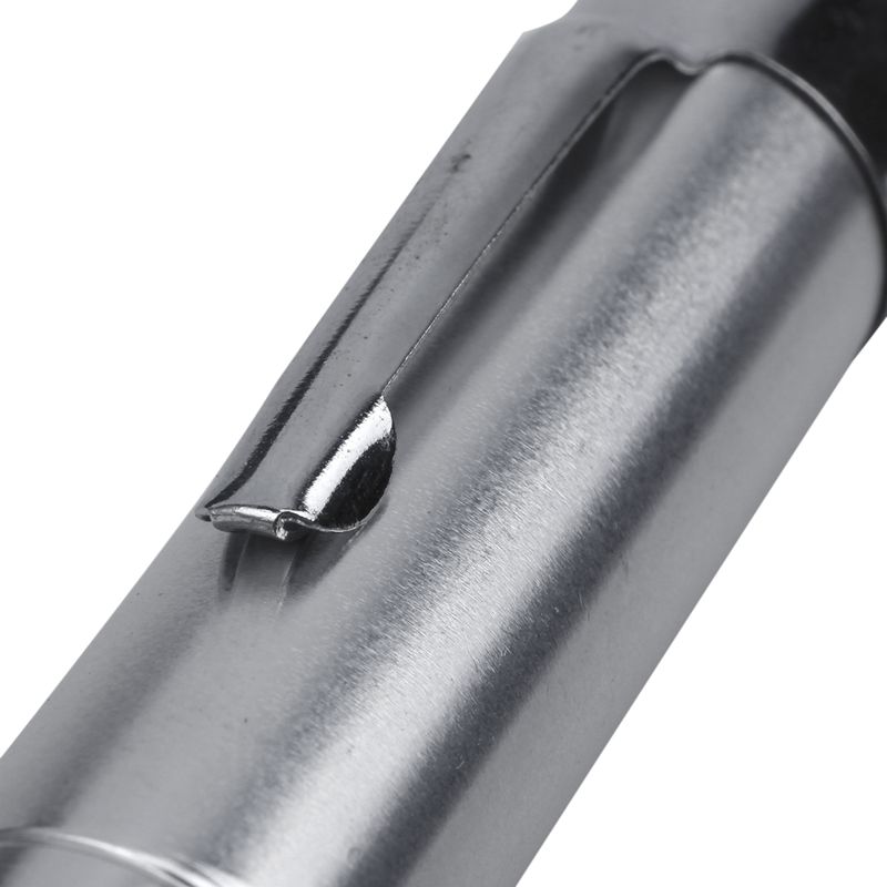 1Pcs metal Chalk Holder Teacher's Blackboard Saving Chalk Clip Clutch, Silver